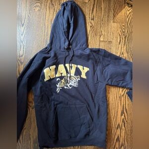Champion Navy Midshipmen Blue and Gold Men's Hoodie
